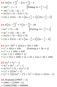 RS Aggarwal Class 9 Math Chapter 3 Exercise 3C Solution
