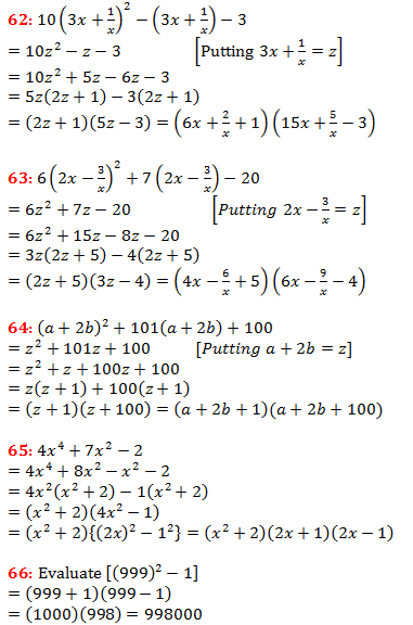 RS Aggarwal Class 9 Math Chapter 3 Exercise 3C Solution