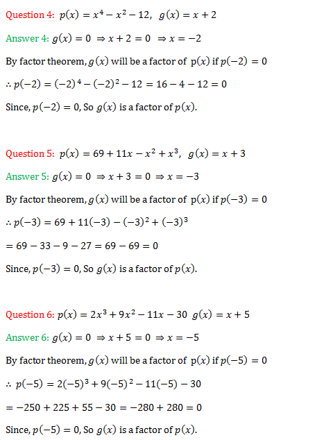 RS Aggarwal Class 9 Chapter 2 Exercise 2d Solution