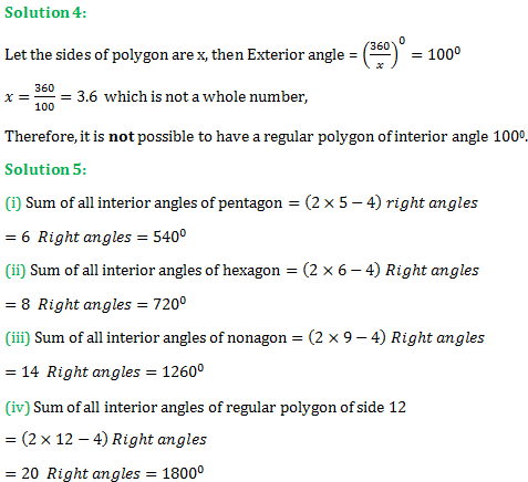 RS Aggarwal Class 8 Exercise 14a Solution