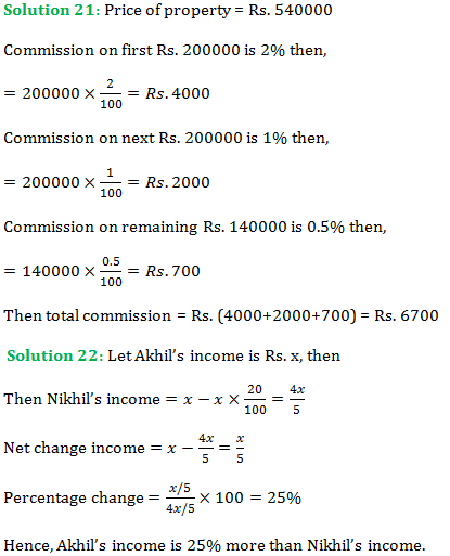 RS Aggarwal Class 7 Chapter 10 Exercise 10B Solution