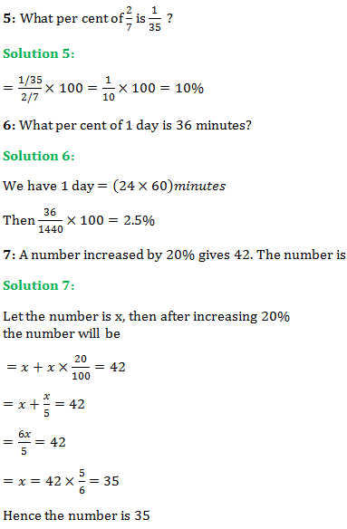 RS Aggarwal Class 7 Chapter 10 Exercise 10C Solution
