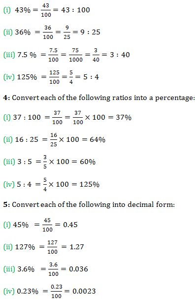 RS Aggarwal Class 7 Chapter 10 Exercise 10A Solution