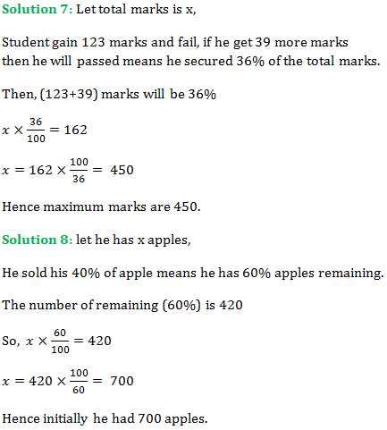 RS Aggarwal Class 7 Chapter 10 Exercise 10B Solution
