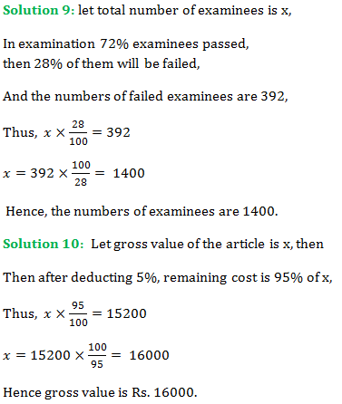 RS Aggarwal Class 7 Chapter 10 Exercise 10B Solution