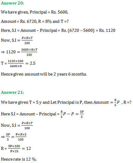 RS Aggarwal Class 7 Chapter 12 Exercise 12A Solution