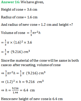 RS Aggarwal Class 9 Exercise 15C Solution