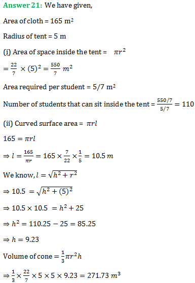 RS Aggarwal Class 9 Exercise 15C Solution