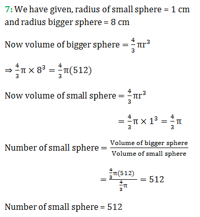 RS Aggarwal Class 9 Chapter 15 Exercise 15D Solution